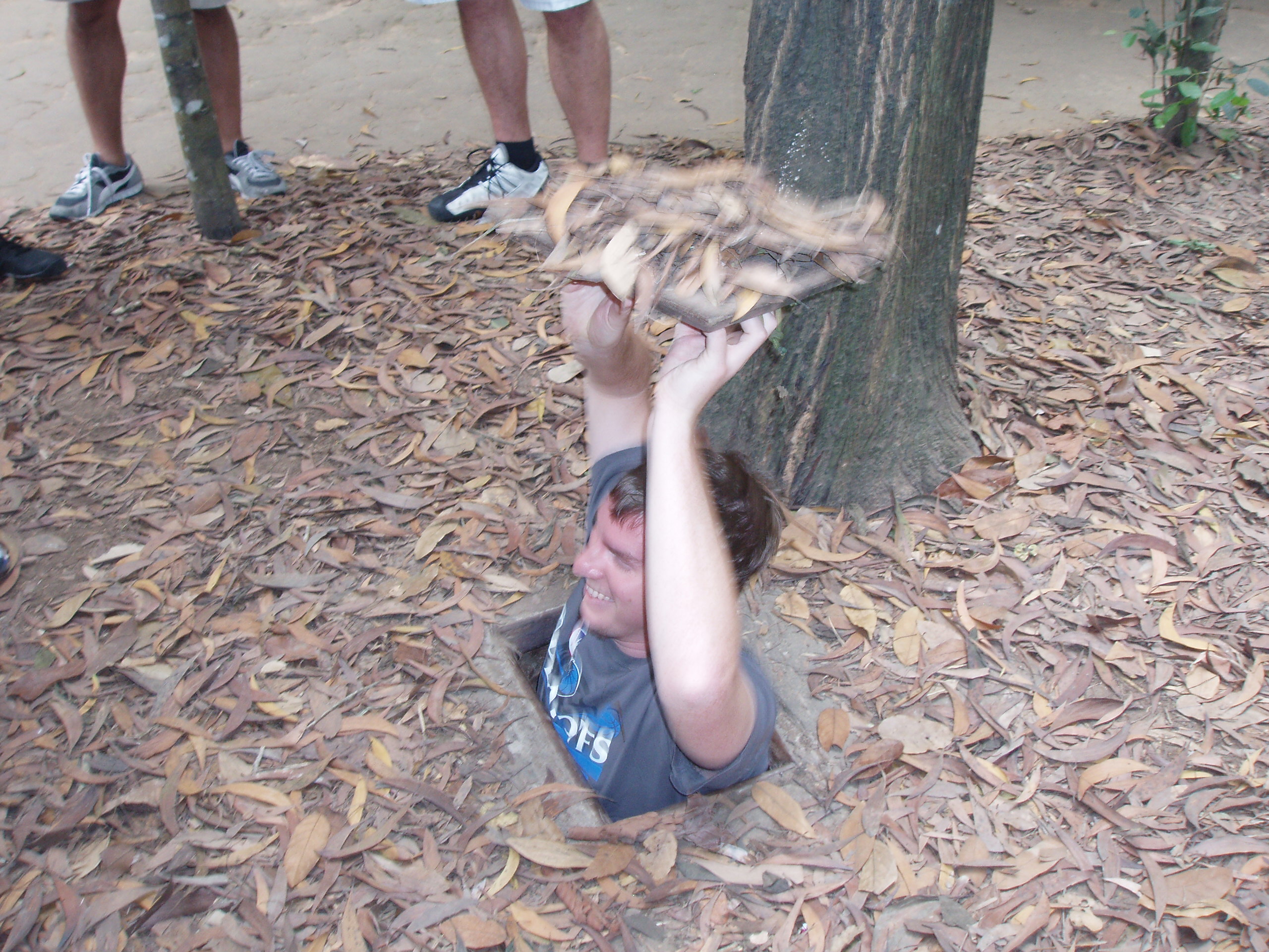 In the Cu Chi Hole