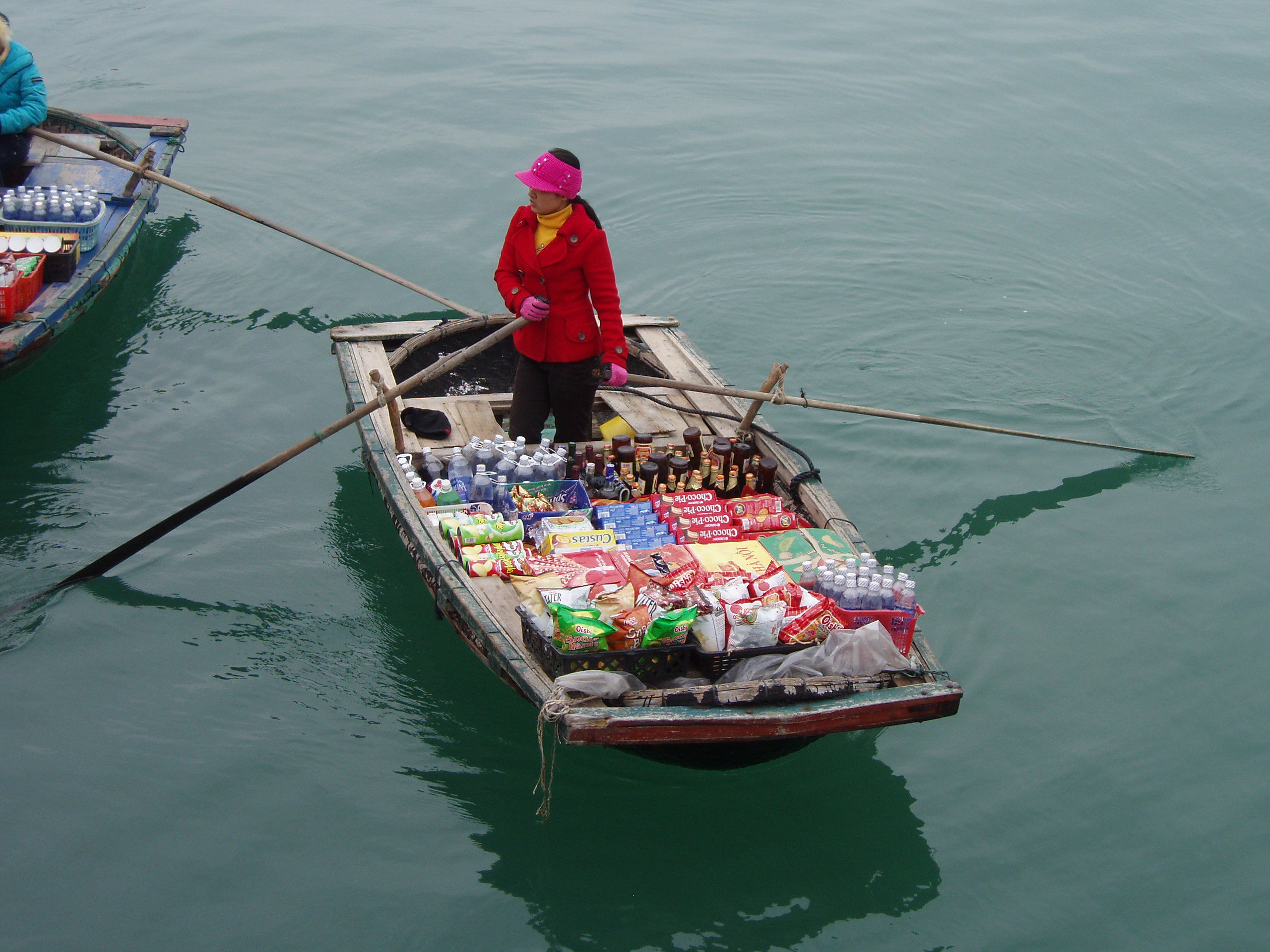 Row Boat Sales Woman