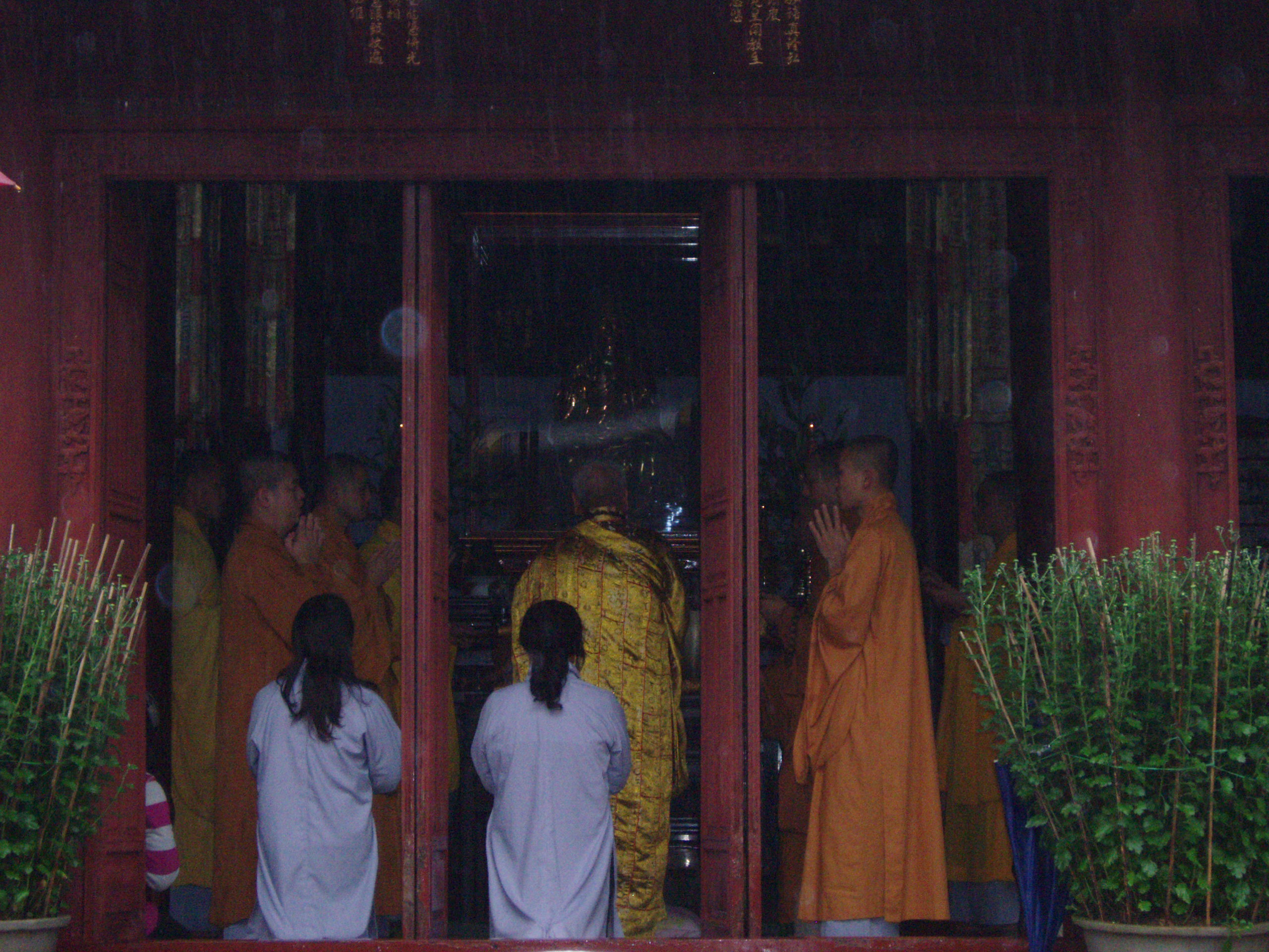 Monks Meditating